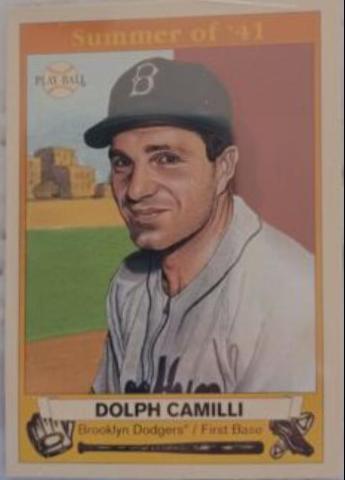 Dolph Camilli [Red Back] #87