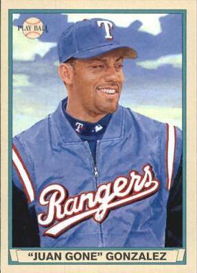 Juan Gonzalez [Red Back] #70