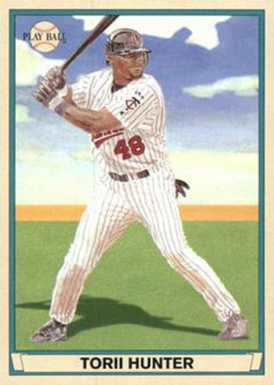 Torii Hunter [Red Back] #36