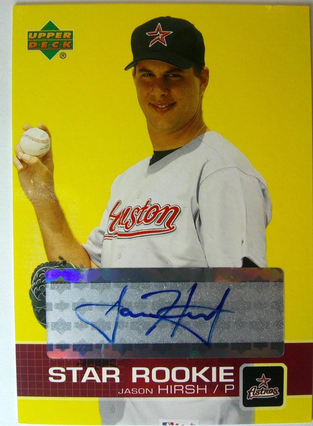 Jason Hirsh [Autograph] #P35