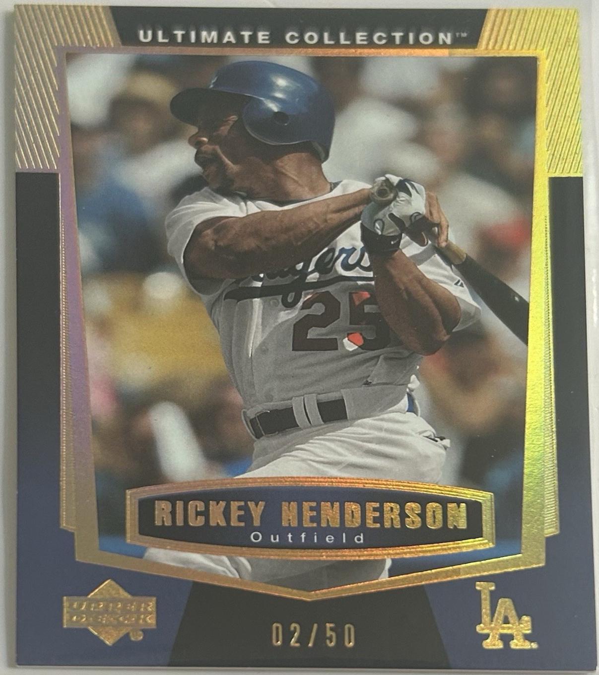 Rickey Henderson  [Gold] #22