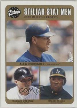 Alex Rodriguez, Magglio Ordonez, Miguel Tejada #242