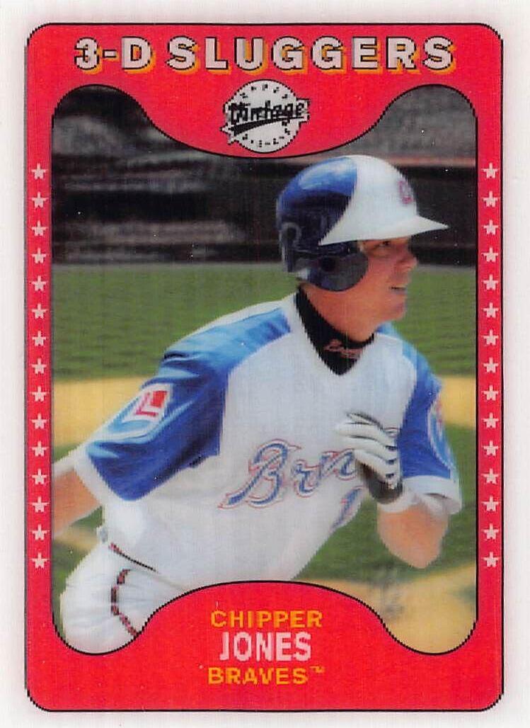 Chipper Jones [3D] #250