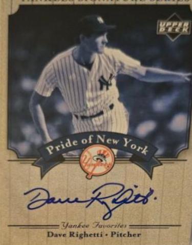 Dave Righetti #PN-DR