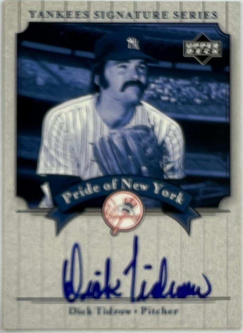Dick Tidrow #PN-DT