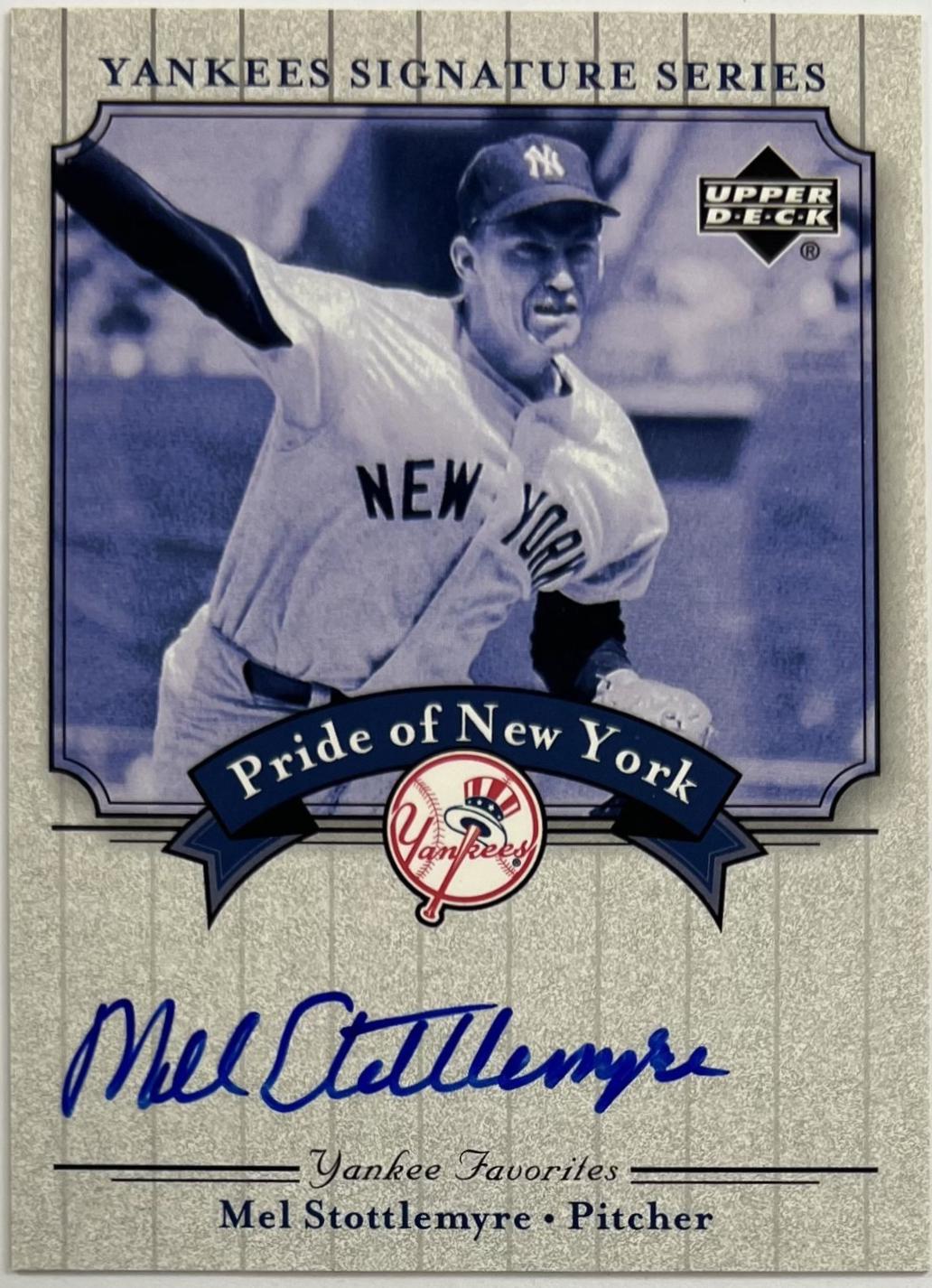 Mel Stottlemyre #PN-MS