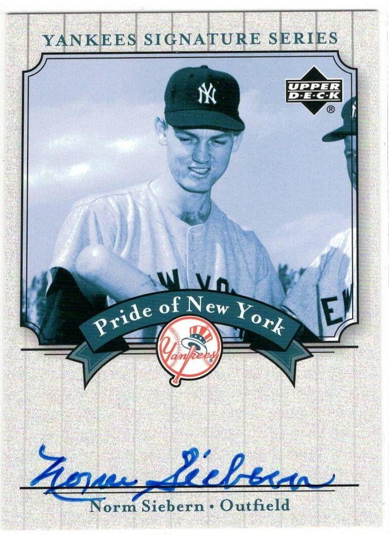 Norm Siebern #PN-NS