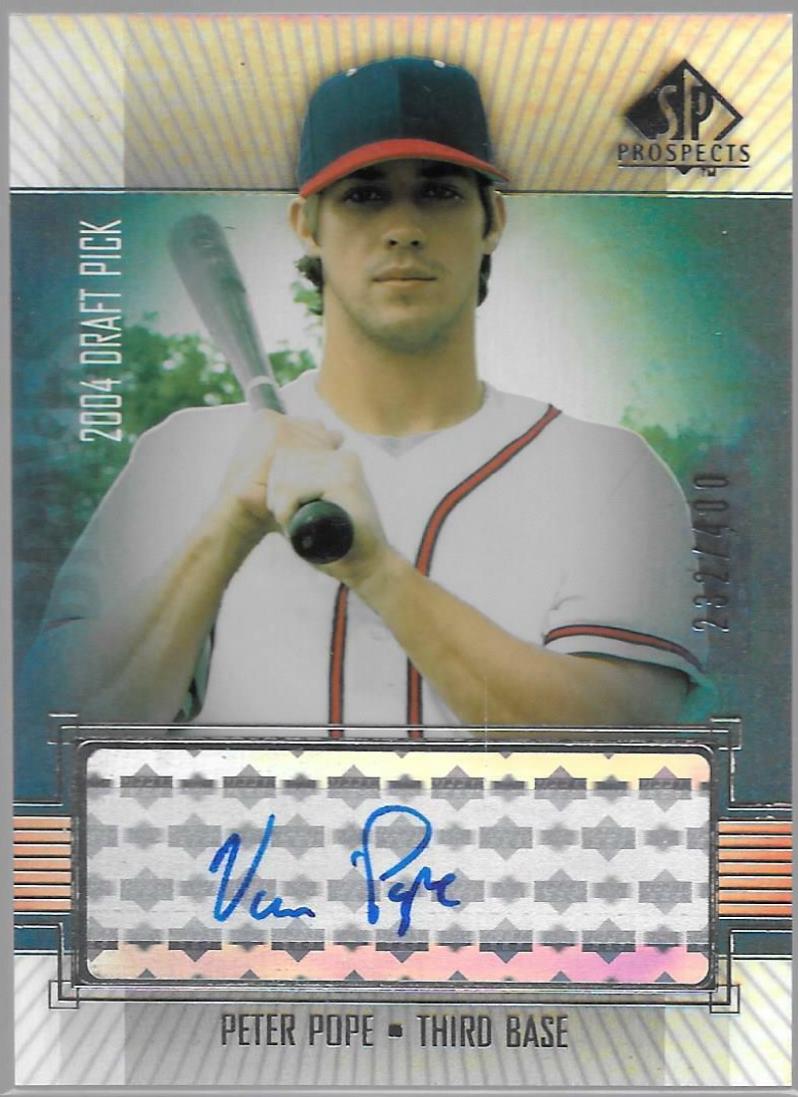 Peter Pope [Autograph] #422