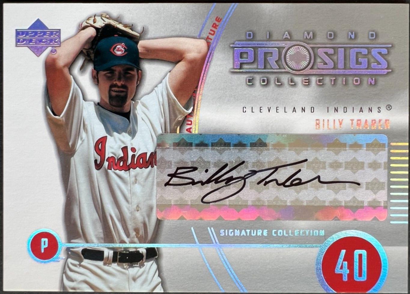 Billy Traber [Signature] #154