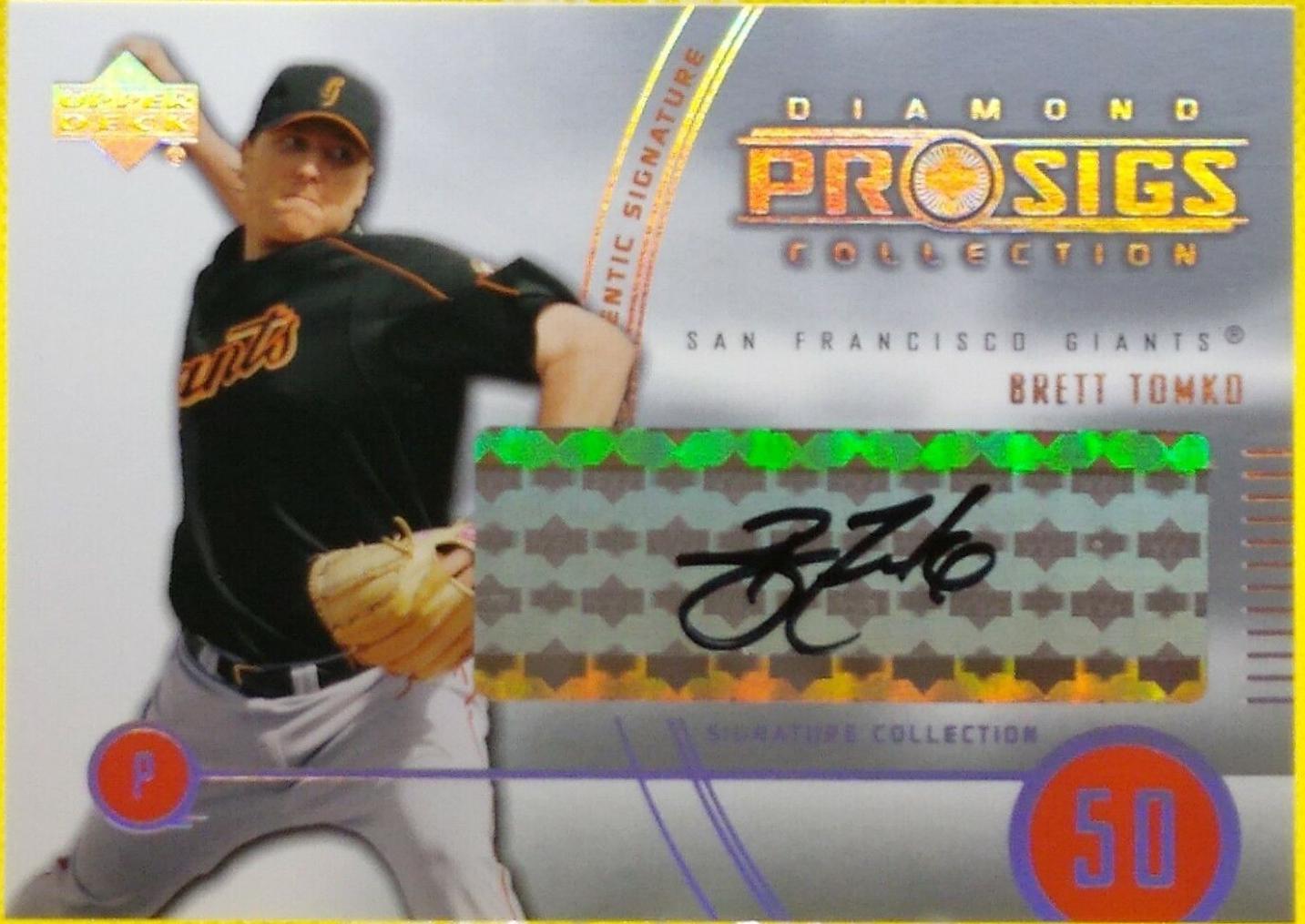 Brett Tomko [Signature] #158