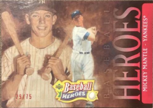 Mickey Mantle [Red] #165