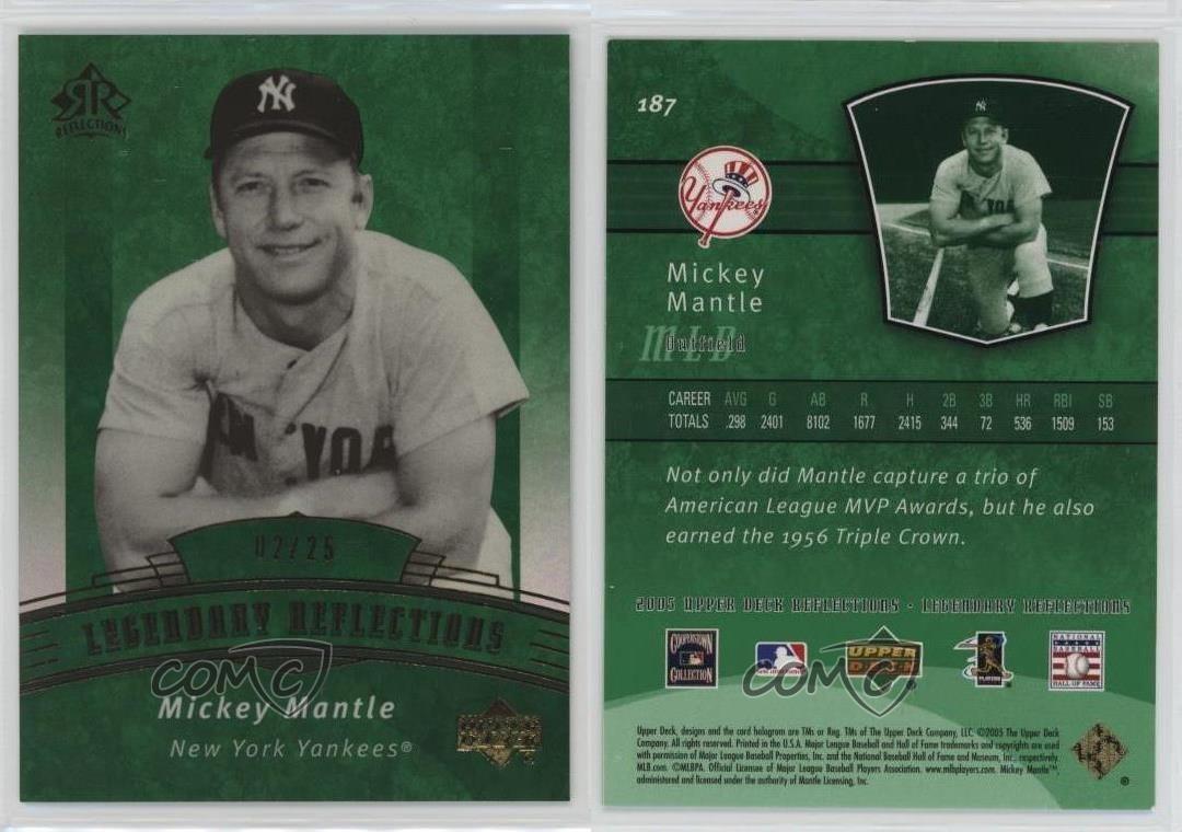 Mickey Mantle [Emerald] #187