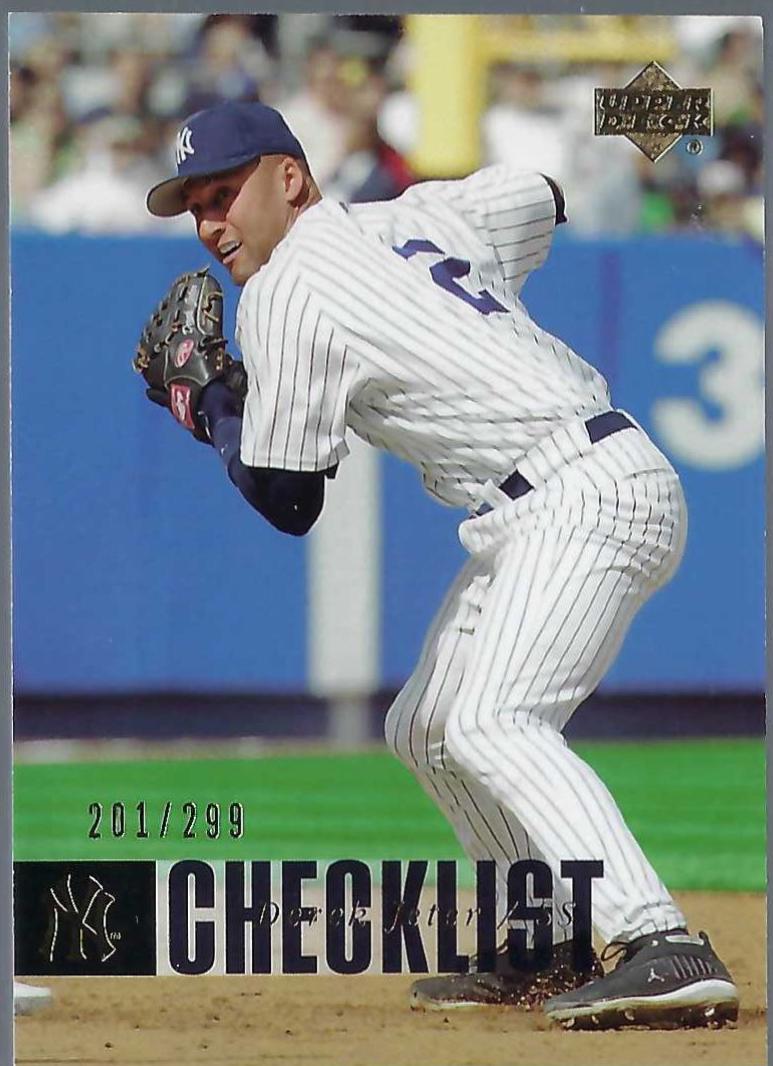 Derek Jeter [Checklist Gold] #900