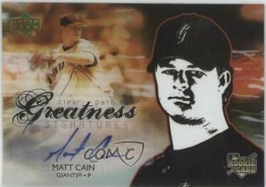 Matt Cain [Autograph] #124