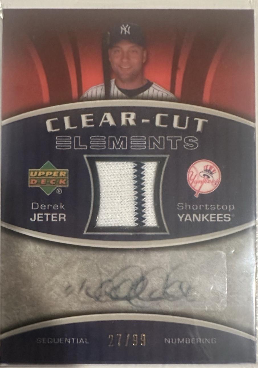 Derek Jeter [Gold] #CCE-DJ