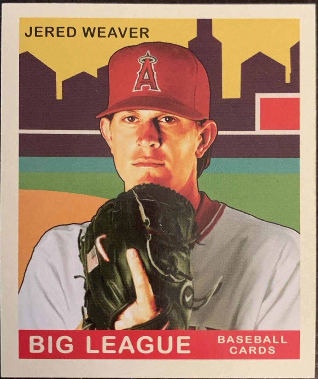 Jered Weaver [Red Back] #106