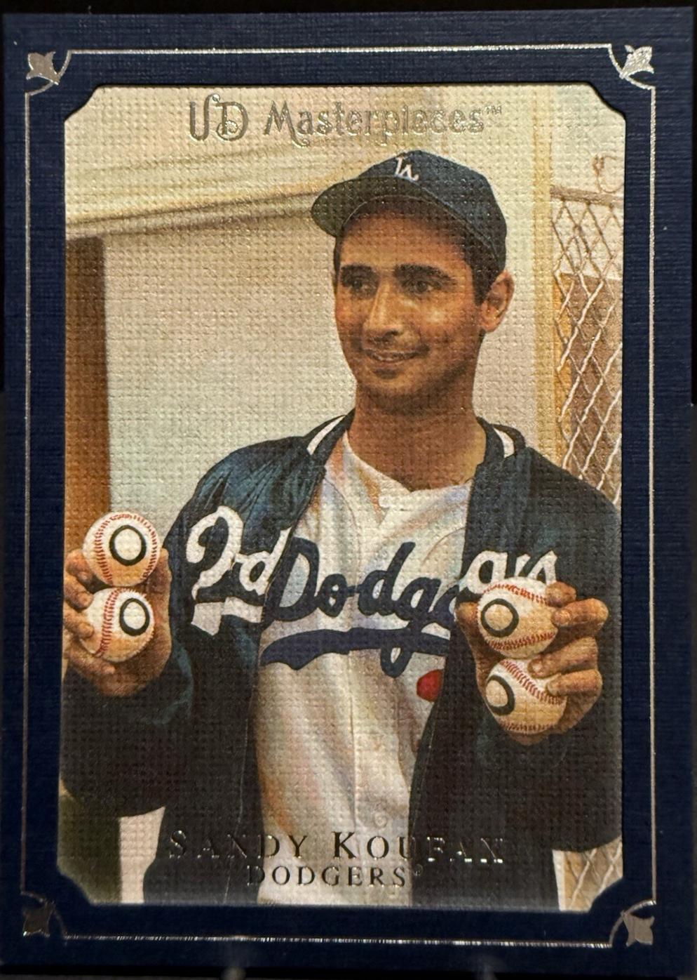 Sandy Koufax [Deep Blue Linen] #17