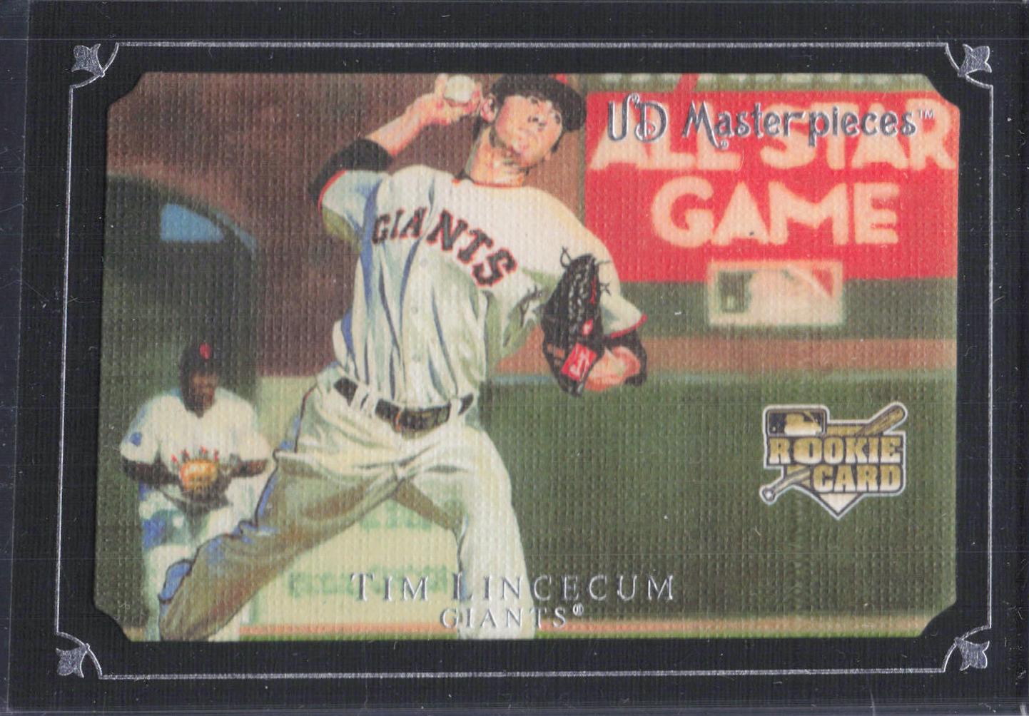 Tim Lincecum [Black Linen] #82
