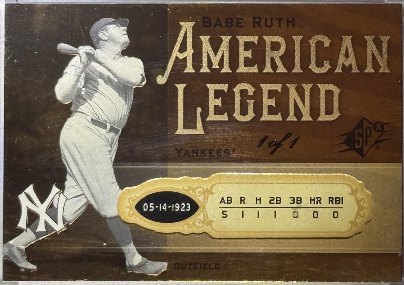 Babe Ruth #BR55