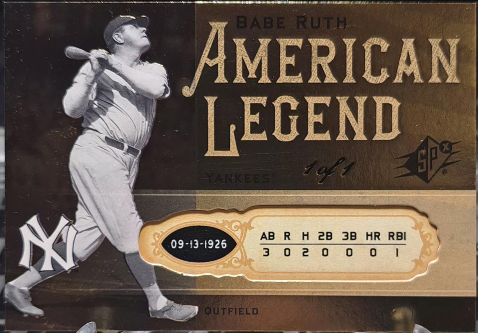Babe Ruth #BR56