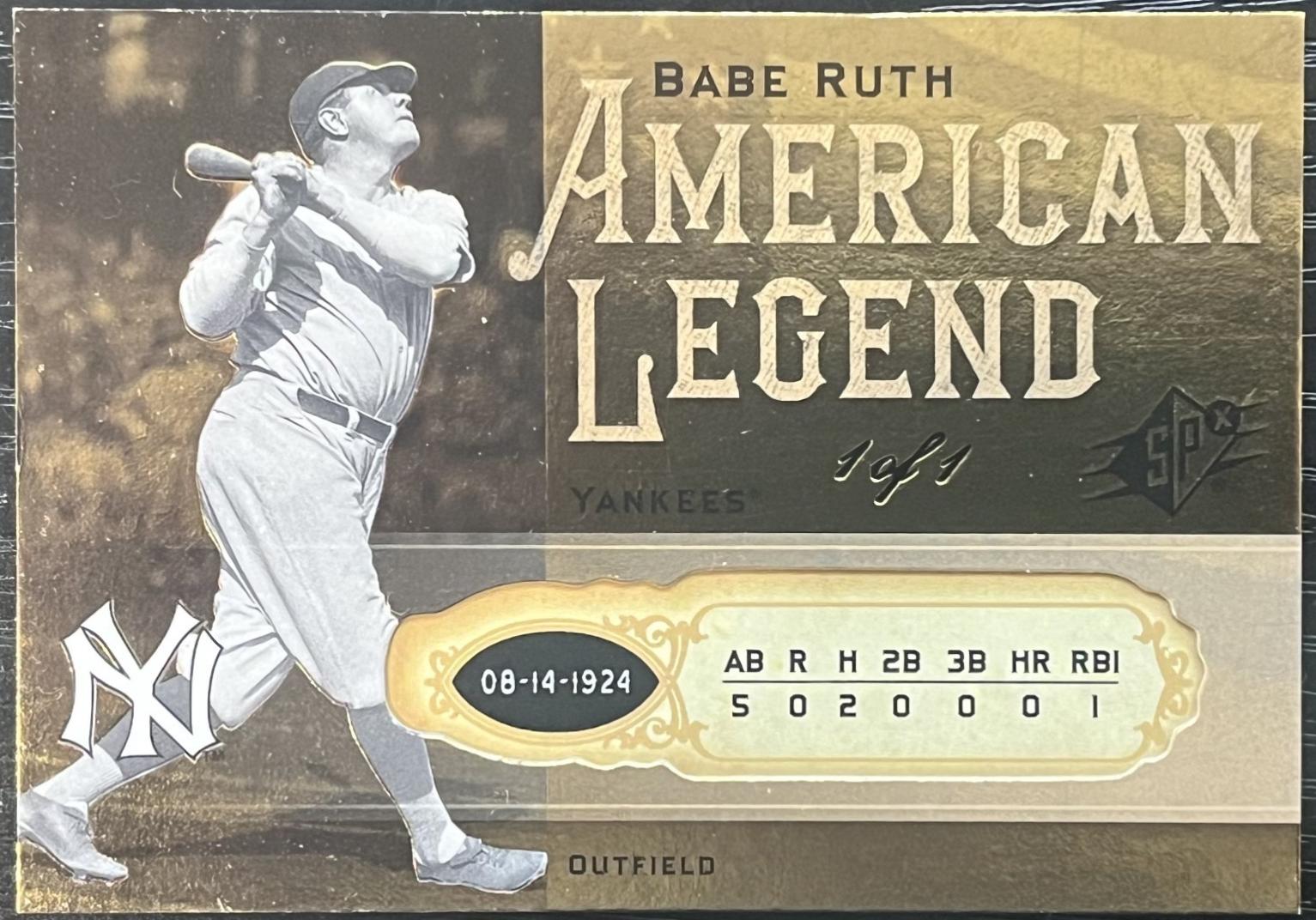 Babe Ruth #BR61