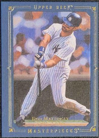 Don Mattingly [Framed Blue 50] #106