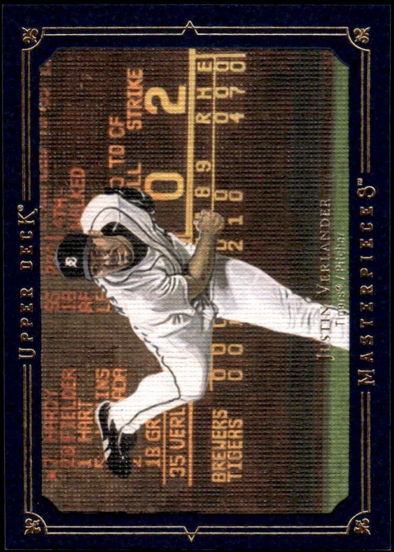 Justin Verlander [Framed Blue 125] #32
