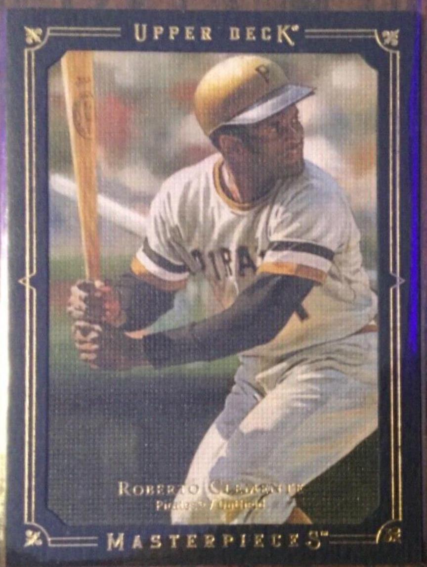 Roberto Clemente [Framed Blue 125] #115
