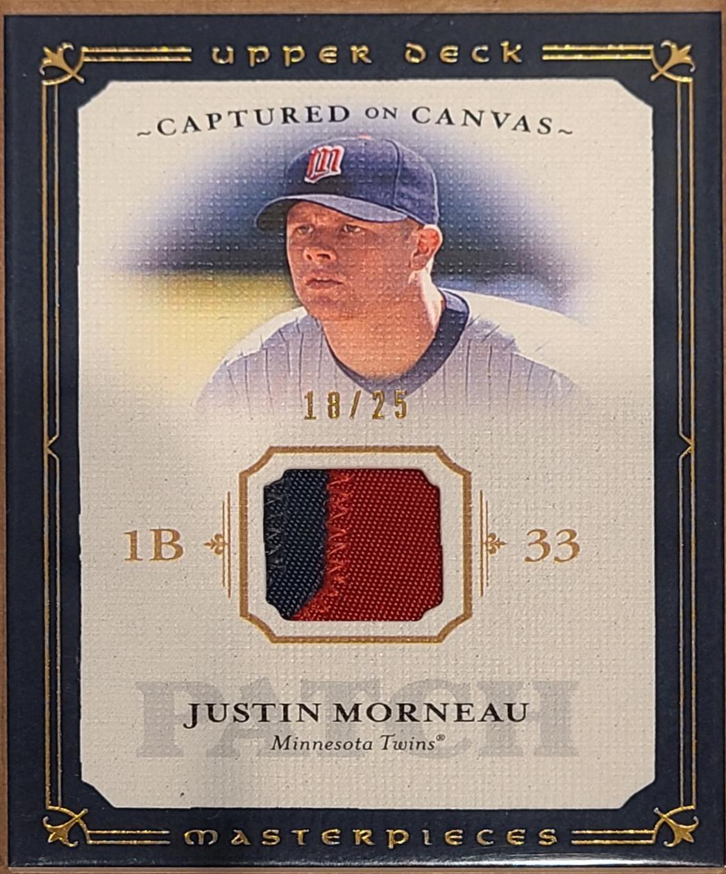 Justin Morneau [Patch] #CC-MO