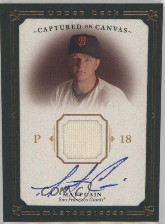 Matt Cain [Autograph] #CC-CA