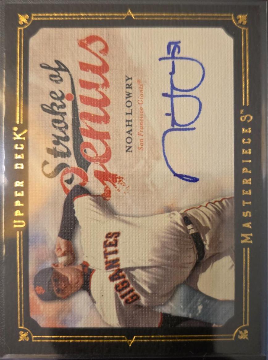 Noah Lowry [Framed Black] #SG-NL