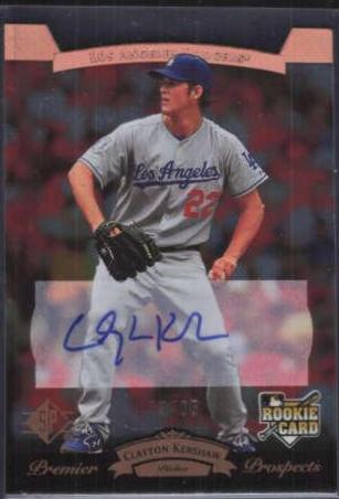 Clayton Kershaw [95 SP Top Prospects Autograph] #379
