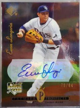 Evan Longoria [94 SP Rookie Design Autograph] #336