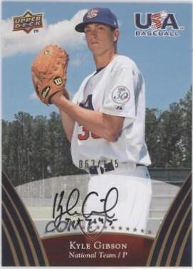 Kyle Gibson [Autograph Gold] #67