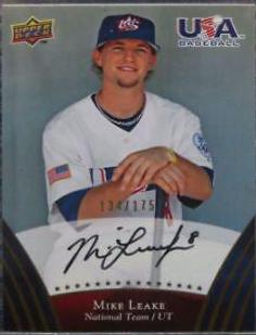 Mike Leake [Autograph Gold] #71