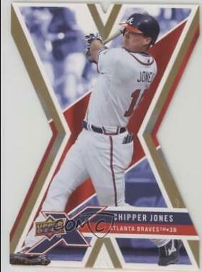 Chipper Jones [Die Cut Gold] #7