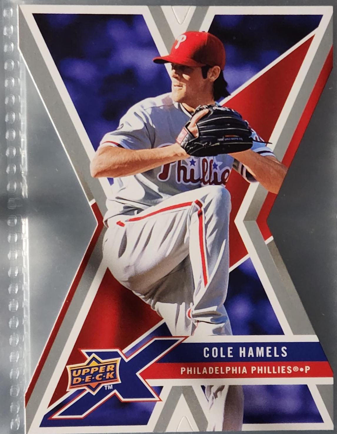 Cole Hamels [Die Cut] #74