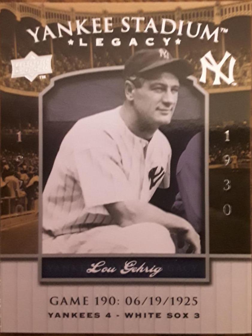 Lou Gehrig #190