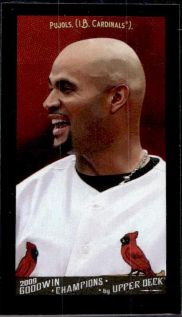 Albert Pujols [Mini Black Border Gypsy Back] #5