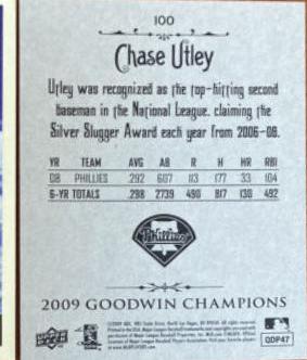 Chase Utley #100