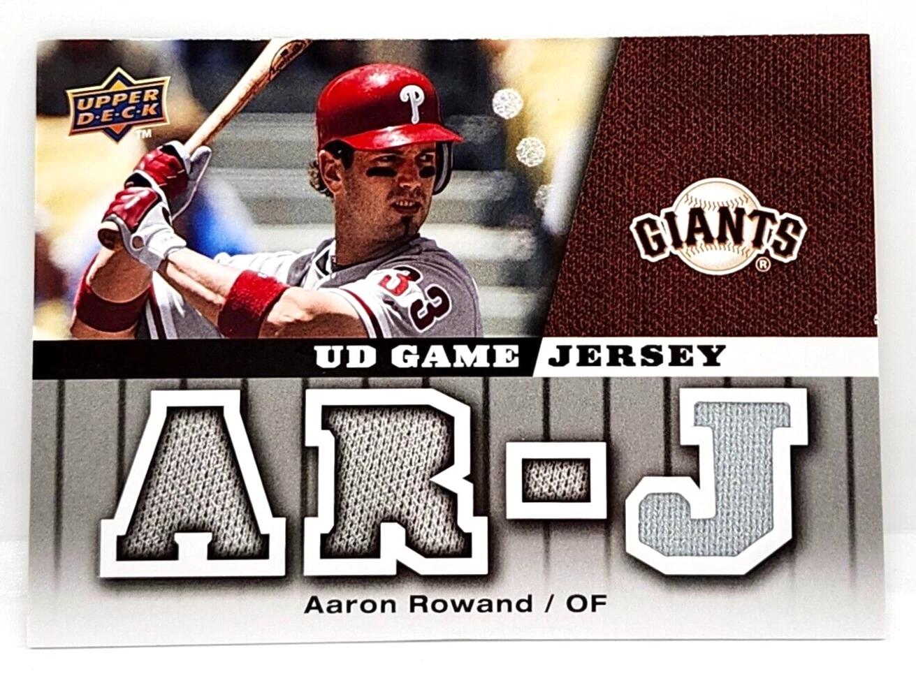 Aaron Rowand [Dual Swatch] #GJ-AR