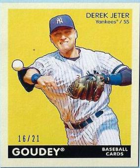Derek Jeter [Mini Black Back] #294