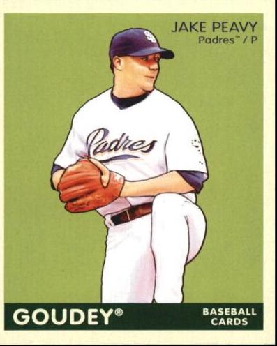 Jake Peavy [Mini Black Back] #165