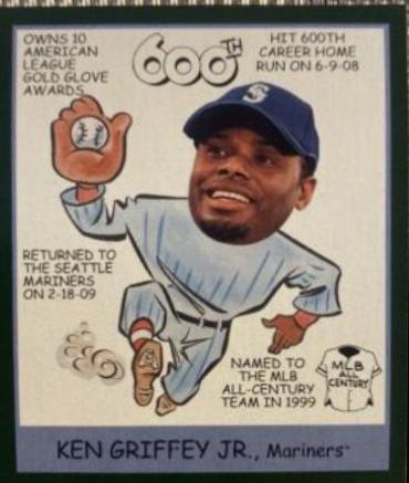 Ken Griffey Jr. [Mini Black Back] #242