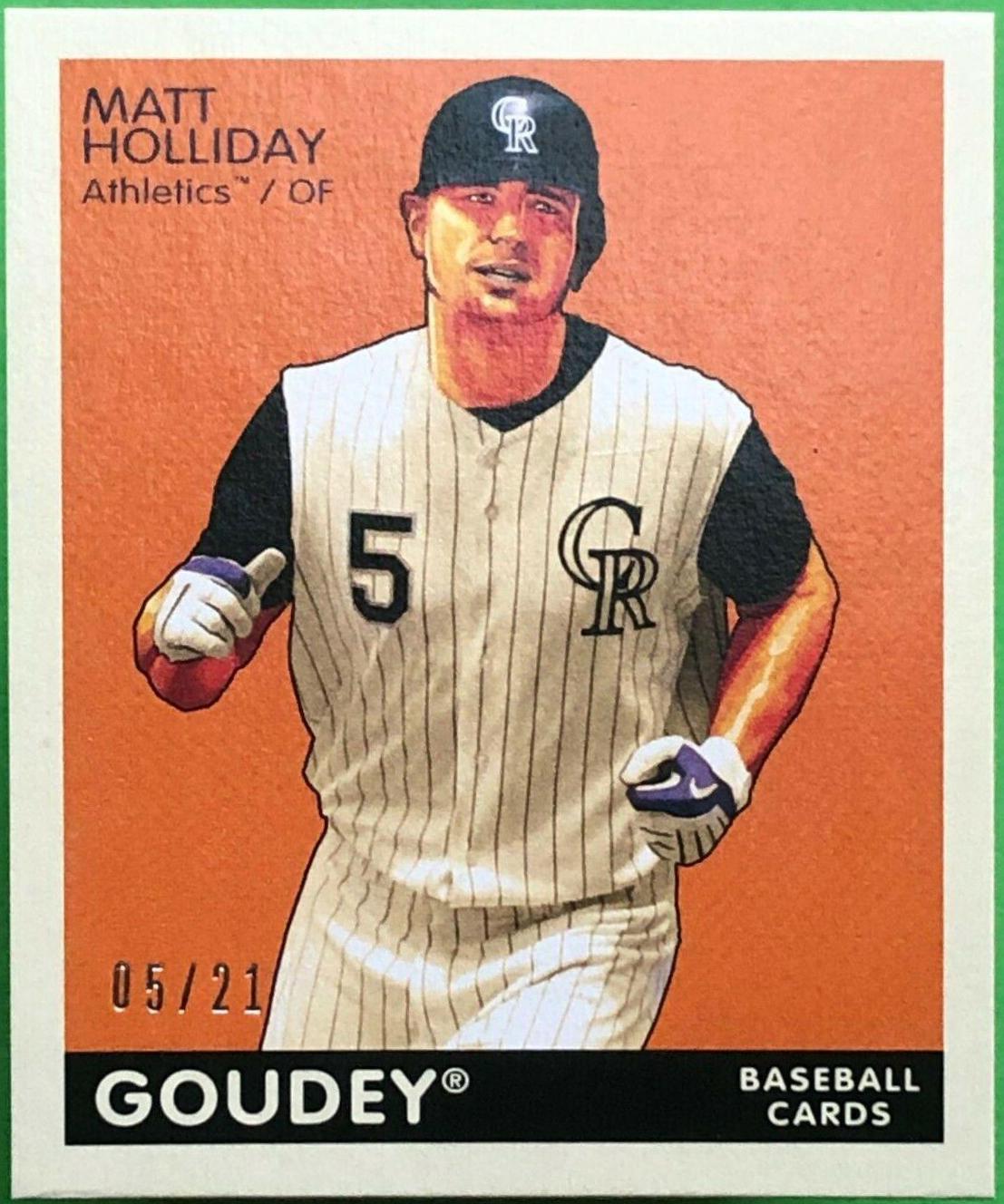Matt Holliday [Mini Black Back] #68