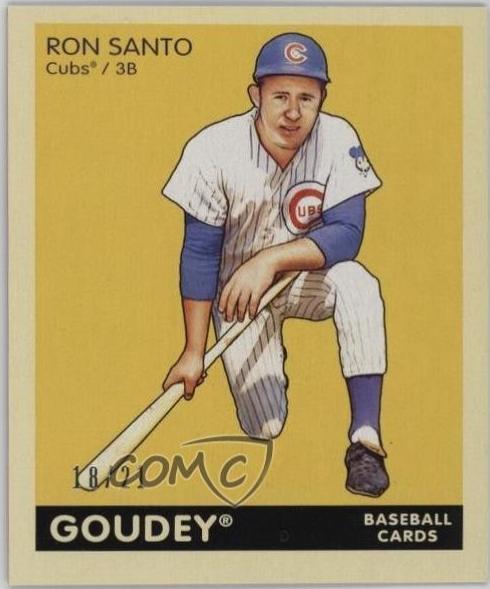 Ron Santo [Mini Black Back] #206