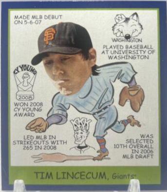 Tim Lincecum [Mini Black Back] #172
