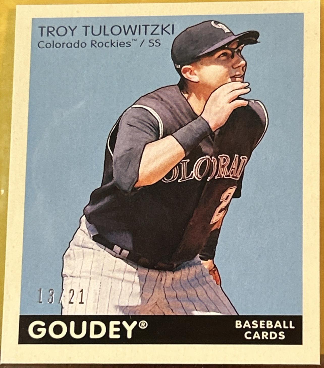 Troy Tulowitzki [Mini Black Back] #67
