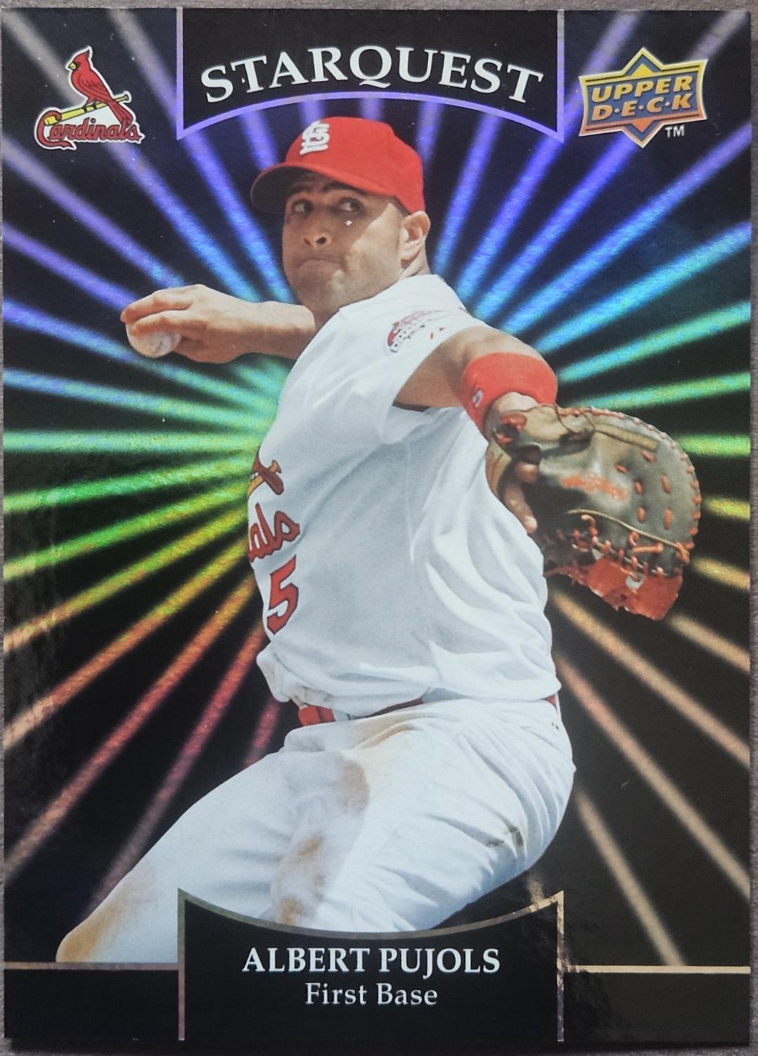 Albert Pujols [Black] #SQ-1