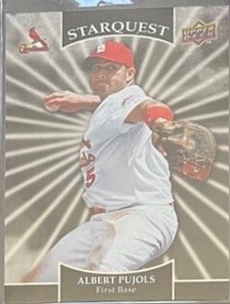 Albert Pujols [Blue] #SQ-1